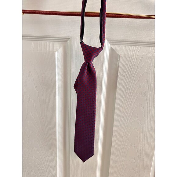 cat & jack red & blue kids youth tie - Picture 1 of 5